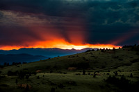 Sunset over Cripple Creek